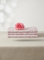 Luxury Cotton Rich Bedsheet_MutedPink