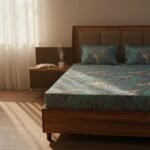 Satin Potli Gift Packed Cotton Rich_AquaBlue